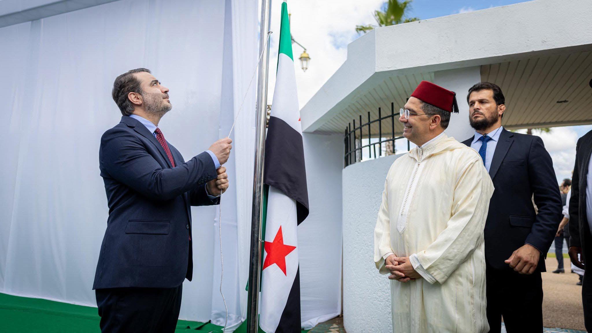 سفارة سوريا بالرباط بعد سنوات من الغياب