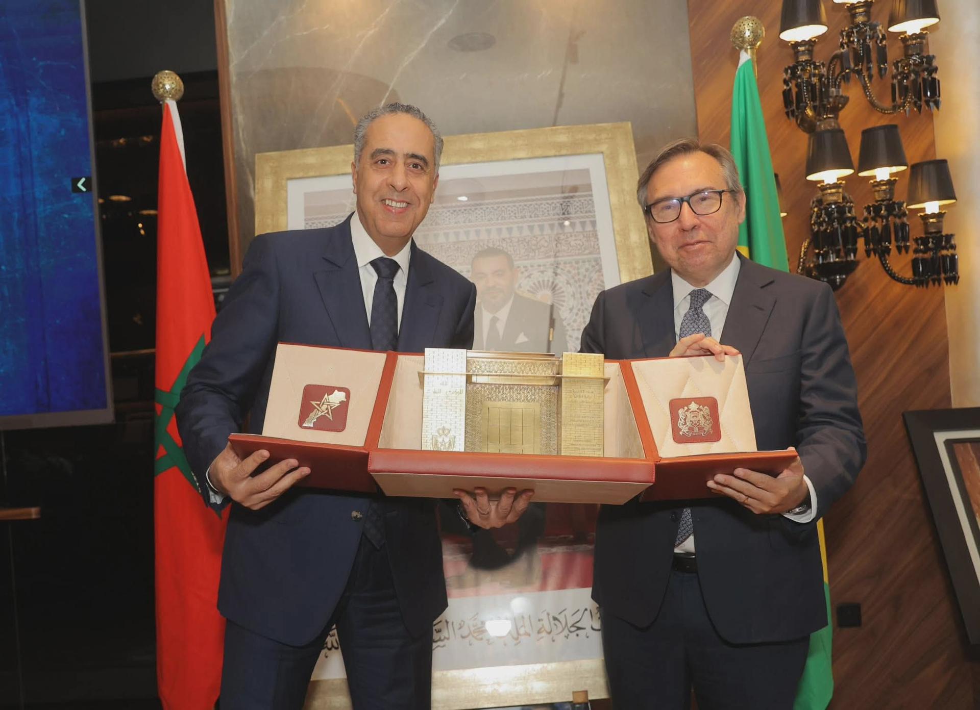 الحموشي يستقبل سفير البرازيل بالمغرب